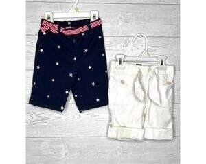 Baby Gap/Gymboree baby girl capris 2 pc lot size 12-28 months